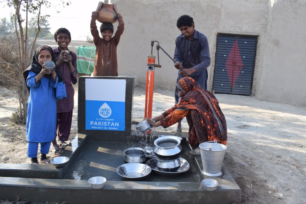 200 shallow handpumps installed under the project of “The Thirst Relief Program